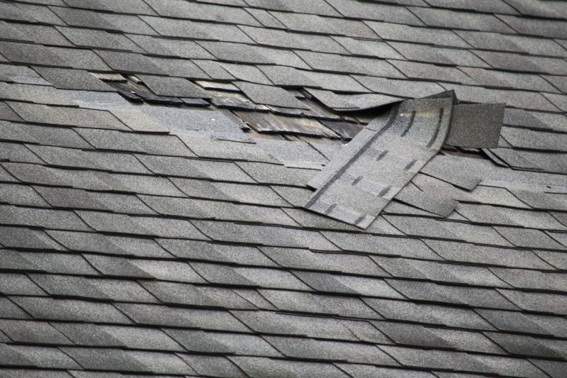 Damaged Roof Area